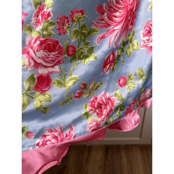 Victoria’s Secret Baby Doll L Mini Slip Dress Nightie Floral Feminine Fairy Y2K - Picture 10 of 13